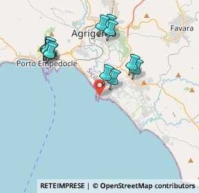 Mappa Via Lungomare Falcone e Borsellino, 92100 Agrigento AG, Italia (4.57714)