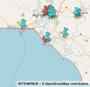 Mappa Via Lungomare Falcone e Borsellino, 92100 Agrigento AG, Italia (5.19)