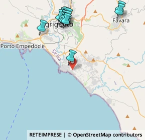 Mappa Via Salvatore Campo, 92100 Agrigento AG, Italia (5.62929)