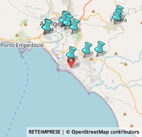 Mappa Via Salvatore Campo, 92100 Agrigento AG, Italia (4.80917)