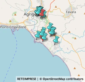Mappa Via Salvatore Campo, 92100 Agrigento AG, Italia (3.5005)