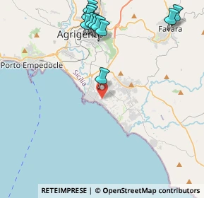 Mappa Via Salvatore Campo, 92100 Agrigento AG, Italia (5.82455)