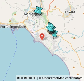 Mappa Via Salvatore Campo, 92100 Agrigento AG, Italia (2.94583)