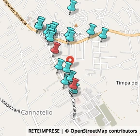 Mappa Via Michele Lizzi, 92100 Villaggio Mosè AG, Italia (0.472)