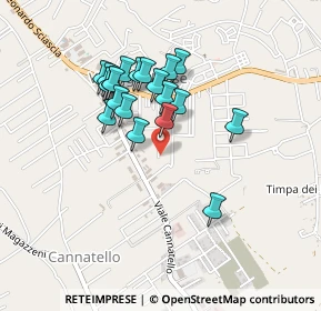 Mappa Via Michele Lizzi, 92100 Villaggio Mosè AG, Italia (0.427)