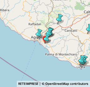 Mappa Via Michele Lizzi, 92100 Villaggio Mosè AG, Italia (26.45933)