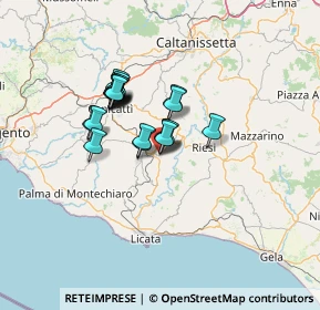Mappa Via Felice Cavallotti, 92029 Ravanusa AG, Italia (10.901)