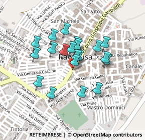 Mappa Via Felice Cavallotti, 92029 Ravanusa AG, Italia (0.1975)