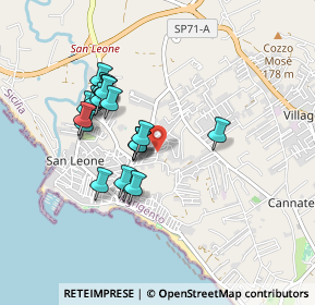 Mappa Via delle Ortensie, 92100 Villaggio Mosè AG, Italia (0.8625)