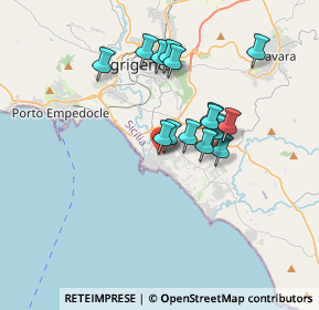 Mappa Via della Ruta, 92100 Agrigento AG, Italia (3.235)