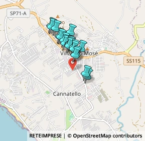 Mappa Via Girgio Pastore, 92100 Agrigento AG, Italia (0.683)