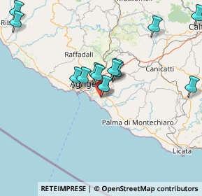 Mappa Via Girgio Pastore, 92100 Agrigento AG, Italia (17.33231)