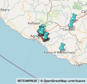 Mappa Via Girgio Pastore, 92100 Agrigento AG, Italia (8.7525)