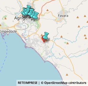 Mappa Via Girgio Pastore, 92100 Agrigento AG, Italia (5.42583)