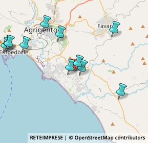 Mappa Via Girgio Pastore, 92100 Agrigento AG, Italia (5.10364)