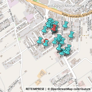 Mappa Via Girgio Pastore, 92100 Agrigento AG, Italia (0.2)