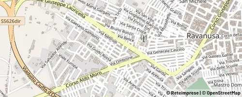 Mappa Ravanusa