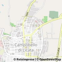 Kort Campobello di Licata
