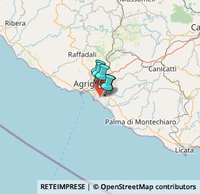 Mappa 92100 Villaggio Mosè AG, Italia (32.24545)