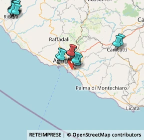 Mappa 92100 Villaggio Mosè AG, Italia (25.471)