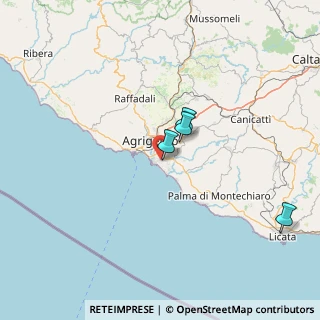 Mappa 92100 Villaggio Mosè AG, Italia (48.08545)