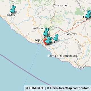 Mappa 92100 Villaggio Mosè AG, Italia (17.74091)