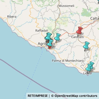 Mappa 92100 Villaggio Mosè AG, Italia (24.50667)