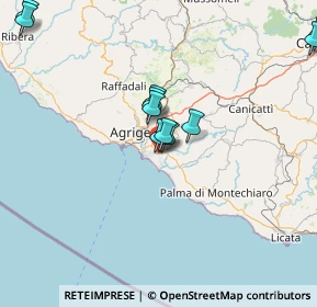 Mappa Via A. Cremona, 92100 Villaggio Mosè AG, Italia (23.04143)