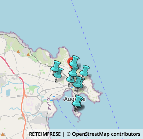 Mappa Via Amara, 96011 Augusta SR, Italia (2.89636)