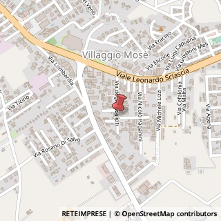 Mappa Via degli Eucalipti, 28, 92100 Agrigento, Agrigento (Sicilia)
