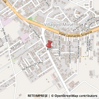 Mappa Via Itaca, 6, 92100 Agrigento, Agrigento (Sicilia)
