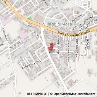 Mappa Viale Cannatello, 35, 92100 Agrigento, Agrigento (Sicilia)