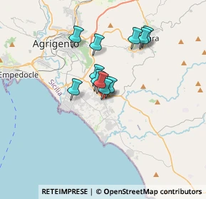 Mappa Via Itaca, 92100 Agrigento AG, Italia (2.78909)