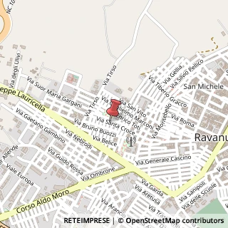 Mappa Via s. croce 20, 92029 Ravanusa, Agrigento (Sicilia)