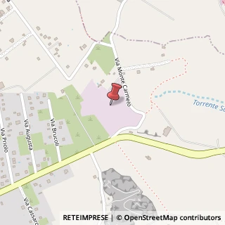Mappa Via Monte Carmelo, 1, 96010 Melilli, Siracusa (Sicilia)