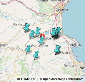 Mappa SP 69, 96015 Francofonte SR, Italia (11.503)