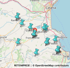 Mappa Strada Provinciale, 96016 Lentini SR, Italia (16.91412)