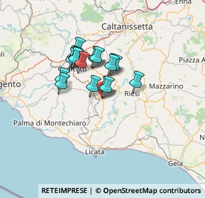 Mappa Via Po, 92029 Ravanusa AG, Italia (10.62944)