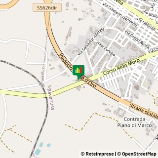 Mappa Prolungamento Corso Aldo Moro, 60, 92029 Ravanusa, Agrigento (Sicilia)