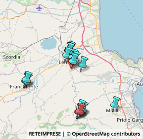 Mappa Via Cicero Tenente, 96013 Carlentini SR, Italia (7.278)