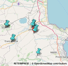 Mappa Via Cicero Tenente, 96013 Carlentini SR, Italia (7.86917)