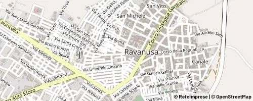 Mappa Ravanusa