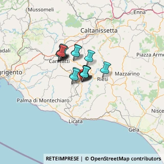 Mappa Cortile Massimo D'Azeglio, 92029 Ravanusa AG, Italia (8.59875)