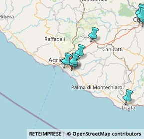 Mappa Via Sirio, 92100 Agrigento AG, Italia (23.88091)