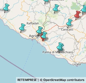 Mappa Via Sirio, 92100 Agrigento AG, Italia (22.08154)