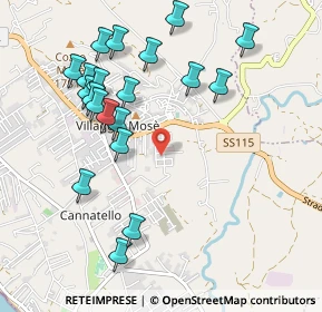 Mappa Via Sirio, 92100 Agrigento AG, Italia (1.213)