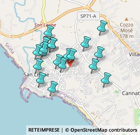 Mappa Via degli Ippocastagni, 92100 Villaggio Mosè AG, Italia (0.8475)