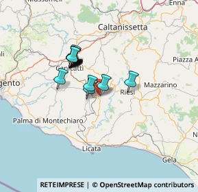Mappa Via Luther King, 92029 Ravanusa AG, Italia (11.70714)