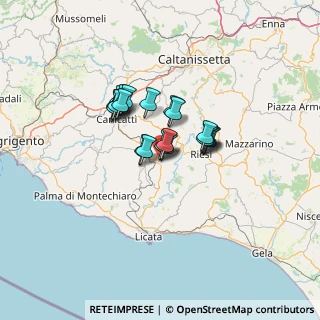 Mappa 92029 Ravanusa AG, Italia (9.699)