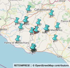 Mappa 92029 Ravanusa AG, Italia (14.984)